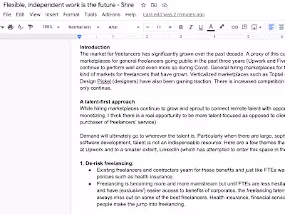 🏋🏾‍♀️ Flexible, Independent Work Is The Future