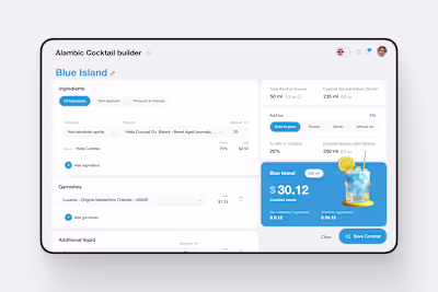 Alambic Cocktail Builder