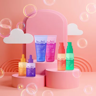 Bubli Skincare Brand Identity