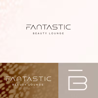 Letterform Logo for Fantastic Lounge 