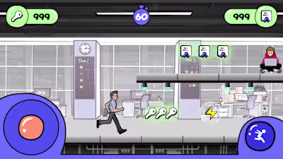 Quantum Quest Runner Game