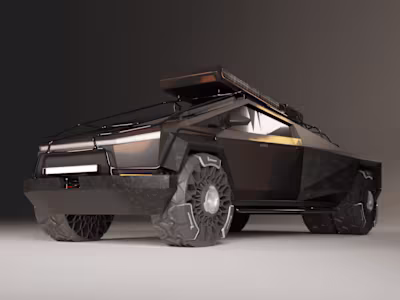 Evil Tesla Cybertruck 