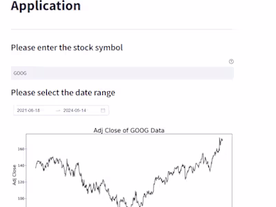 Stock Price Prediction using LSTM model