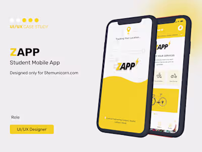 Zapp Revamp - Parcel & Food Delivery, Ride-Sharing App