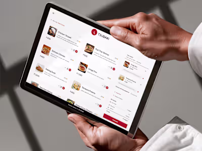 Tsubaki | UI/UX Case Study