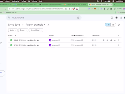 Automation download file & Upload to google drive