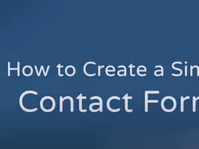 How to Create a Simple Contact Form - Gravity Forms Tutorial - …