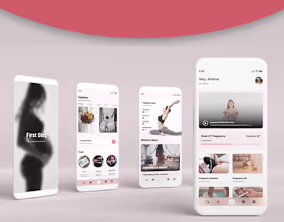 Pregnancy App UI on Behance