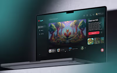 Redesign of game Launcher app