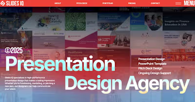 Top Presentation Design Agency | Presentation Design Services