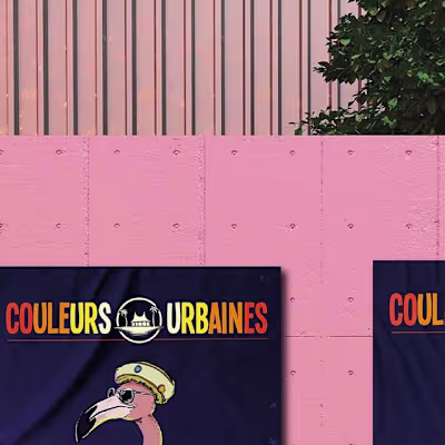 Poster creation for music festival 🦩