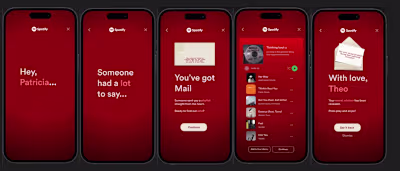 Spotify Love letters - Case study