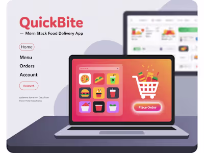 QuickBite – MERN Stack Food Delivery Platform