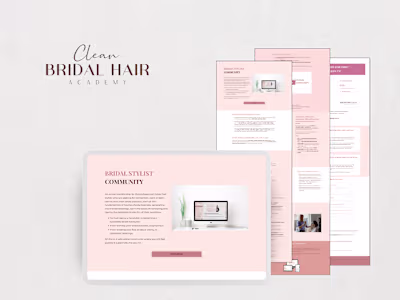 Sales Page Design and Build