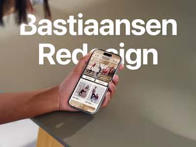 Bastiaansen Modestad | Custom e-commerce design