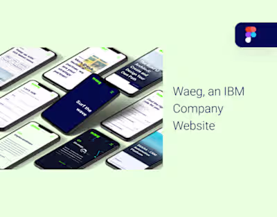 Waeg, an IBM Company website
