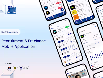 Recruitment & Freelance app UI/UX Case Study :: Behance
