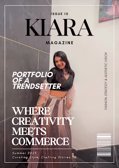 Kiara Agarwal's Portfolio