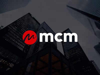 MCM Logo Design