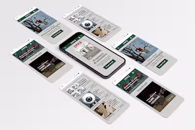 Magazine UX/UI design :: Behance