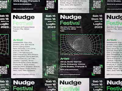 [Brand Identity] Nudge Festival