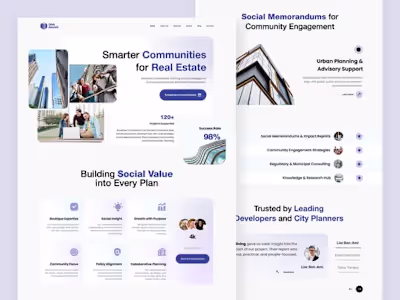 Real Estate Website Design