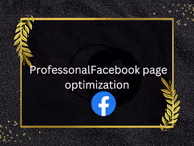 Professional Facebook page  optimization+ content writing