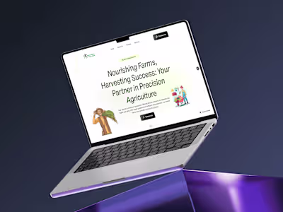 Ortect Organics Private Limited Landing Page Design