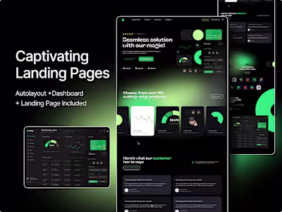 Captivating Landing pages
