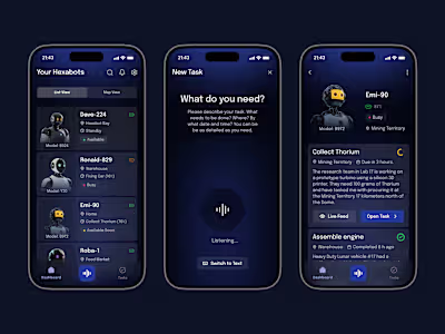 Hexabots app