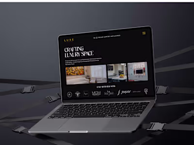 Stunning Website for Luxe Transformation