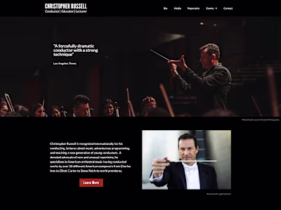 Christopher Russell Website