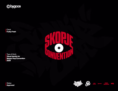 Skopje Vinyl Convention - Visual Identity :: Behance