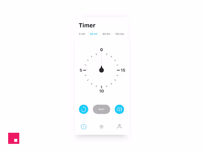 Time Timer Mobile App Prototype