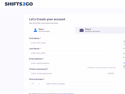 Shifts2go
