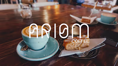 Ariom Cafe Branding