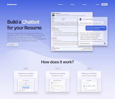 Landing Page Redesign for an AI Startup