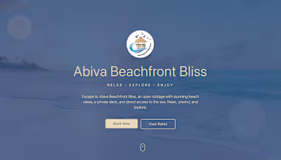 Abiva Beachfront Bliss