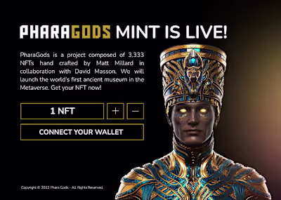 NFT Mint Landing Page UX UI Design on Behance