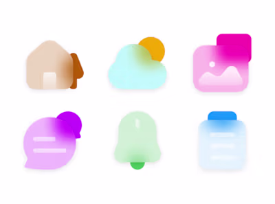 Got bored, cooked up these icons 🙃 My first for these kind ...