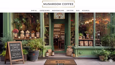 Sample Landing Page Created For