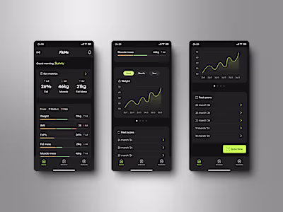 Companion app for 3D body scanner