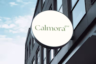 Logo-Design für Calmora Spa
