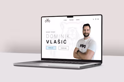 Dominik Vlašić Personal Website