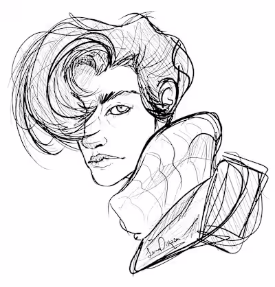 All Digital Stylized Drawings- Updated Regularly