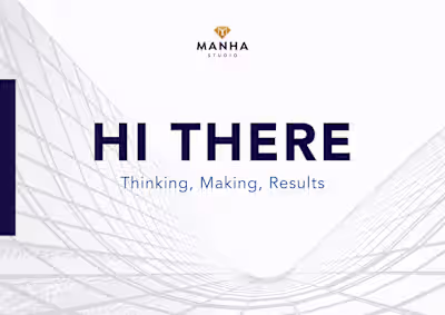 Company Profile Manha Studio :: Behance