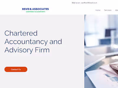 Accounting Firm Website
