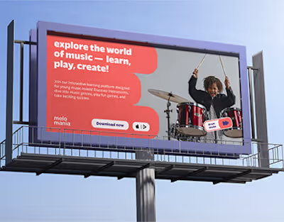 Brand identity for a music education app