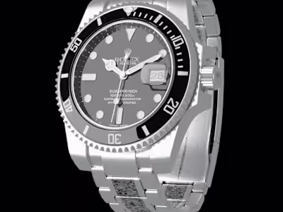 Rolex Watch Photorealistic Render