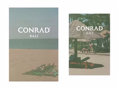 Conrad Bali Photography & Creative Direction
